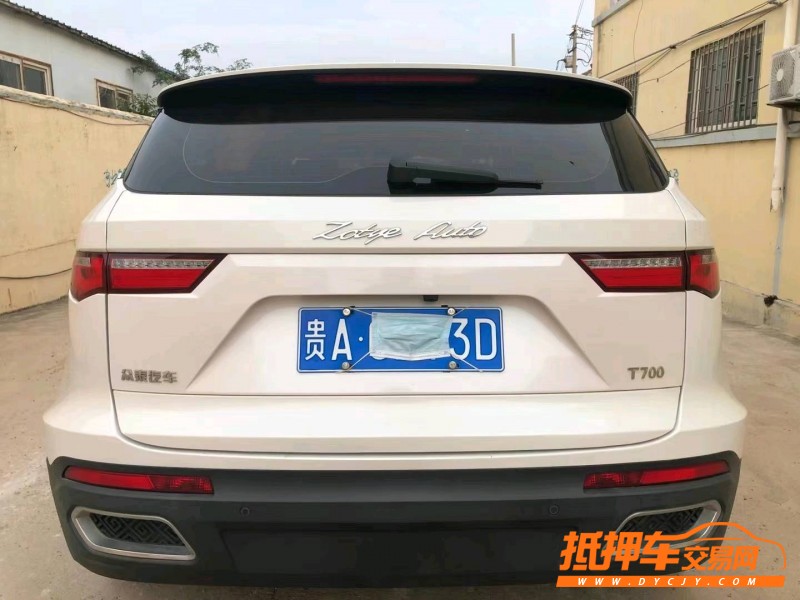 青岛18年众泰T7009