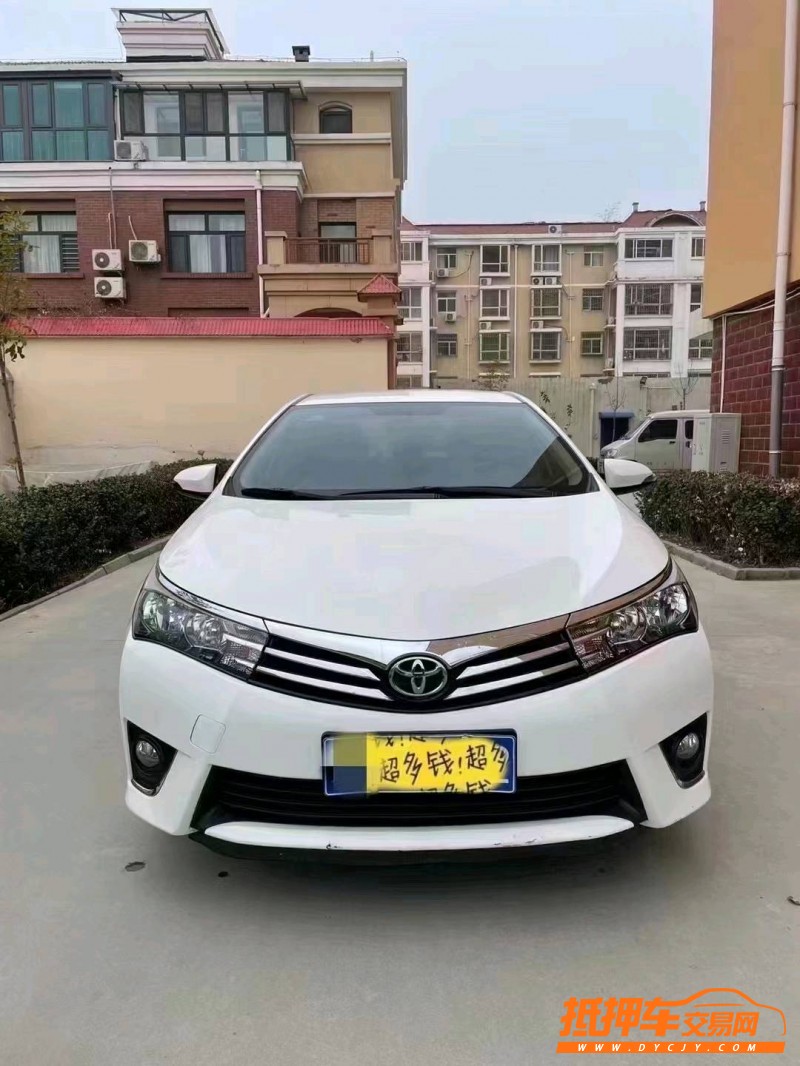 潍坊17年丰田卡罗拉1
