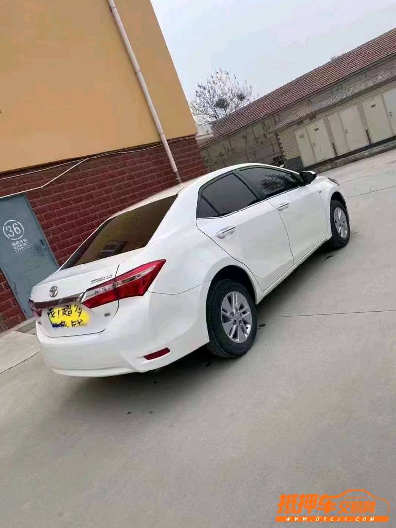 潍坊17年丰田卡罗拉6