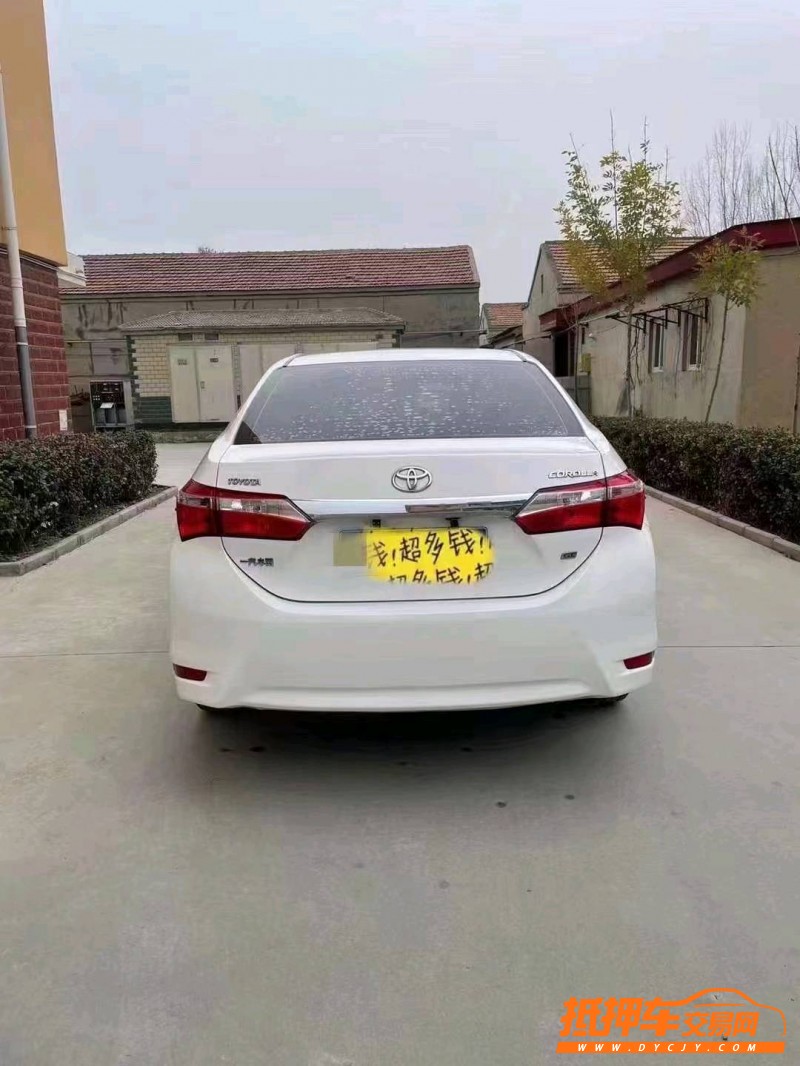 潍坊17年丰田卡罗拉8