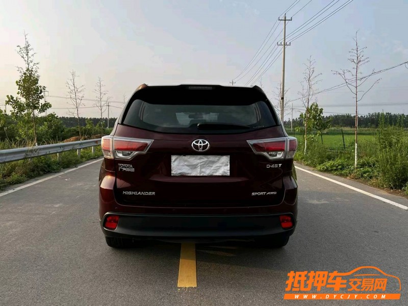 徐州18年丰田汉兰达9