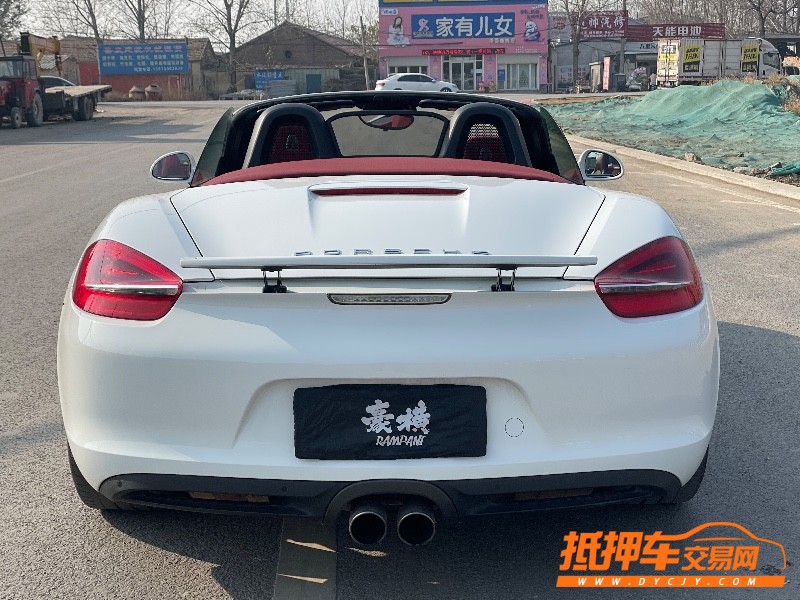 北京16年保時捷Boxster6