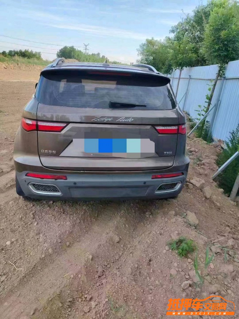 潍坊17年众泰T7001