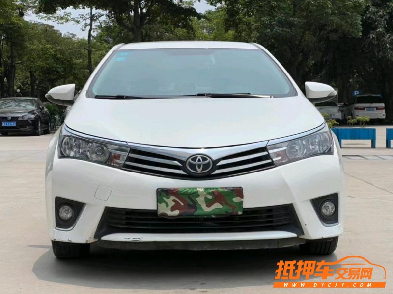 东莞17年丰田卡罗拉1