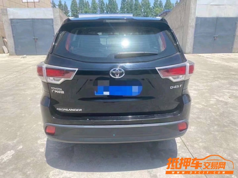 潍坊17年丰田汉兰达4