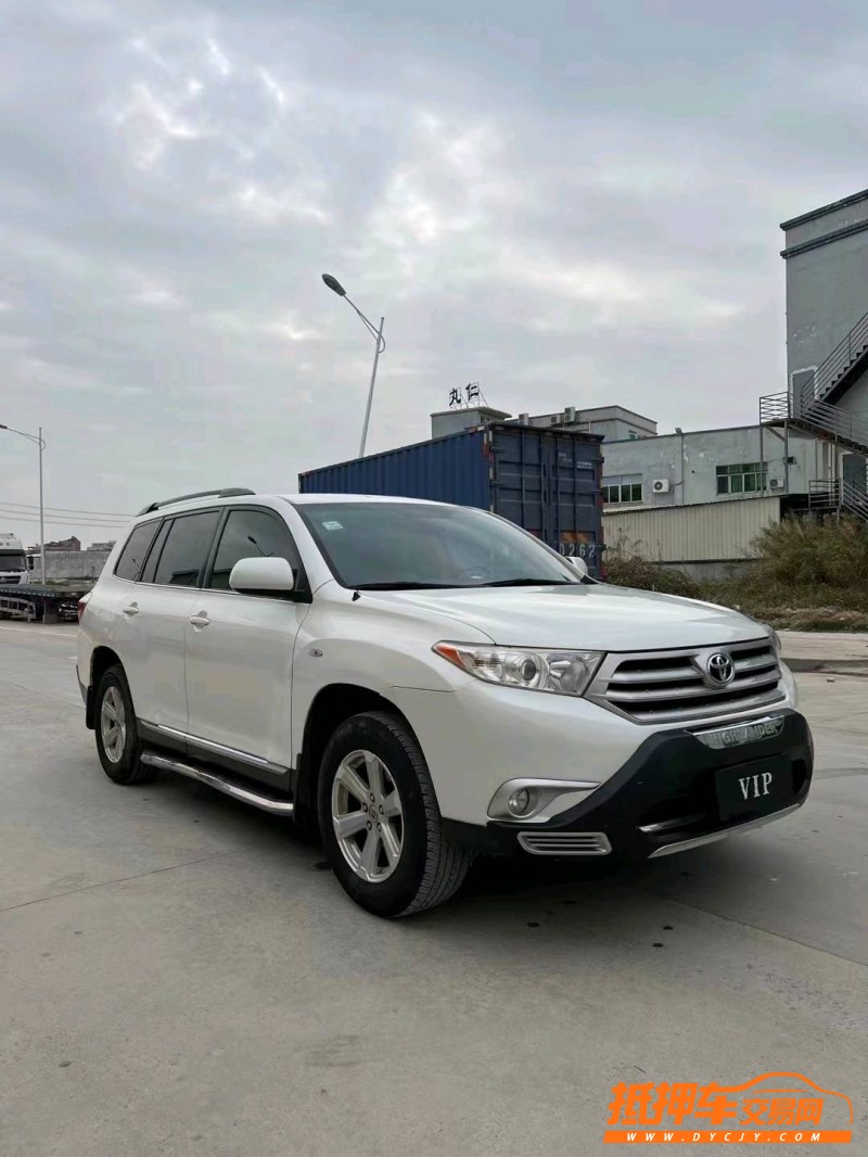 东莞13年丰田汉兰达3