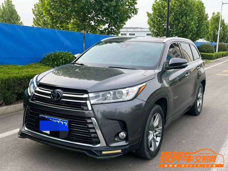 济宁19年丰田汉兰达2