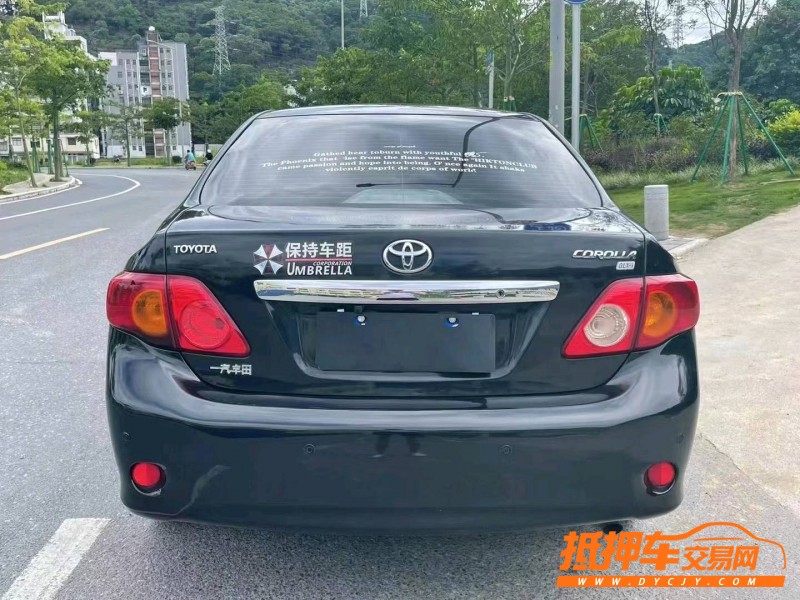 广州08年丰田卡罗拉5