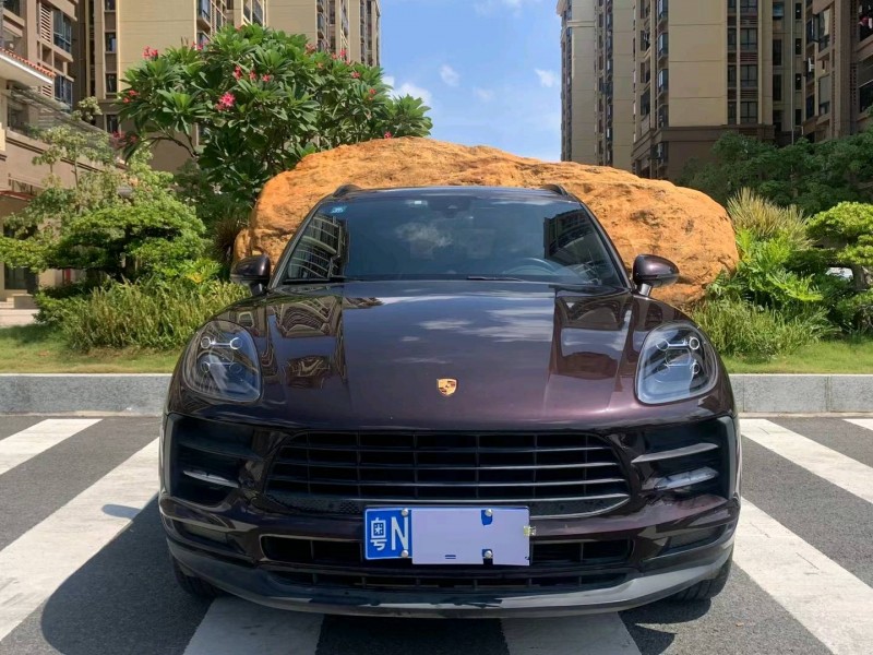 广州20年保时捷Macan1
