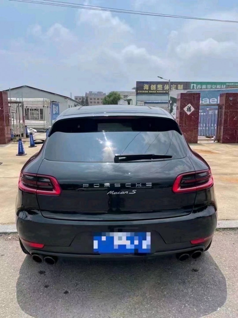 枣庄14年保时捷Macan9