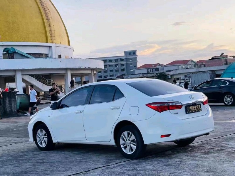 东莞18年丰田卡罗拉7