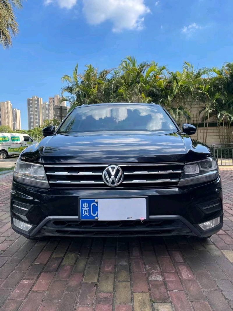 佛山17年大众途观1