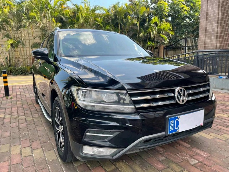 佛山17年大众途观4