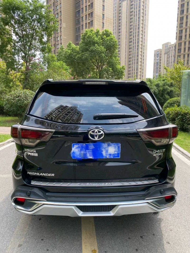 淮南17年丰田汉兰达6