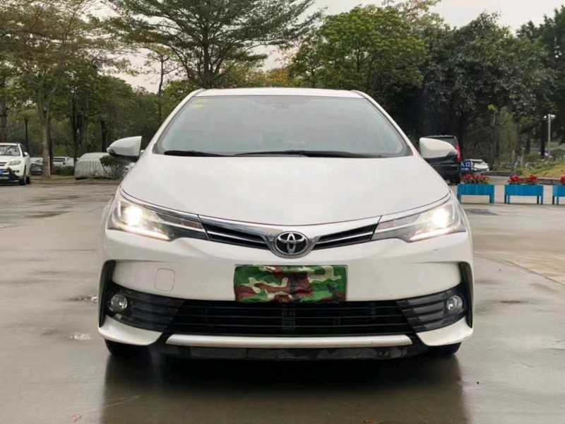 东莞18年丰田卡罗拉1