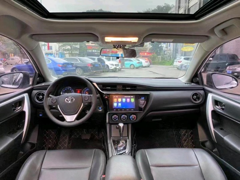 东莞18年丰田卡罗拉5