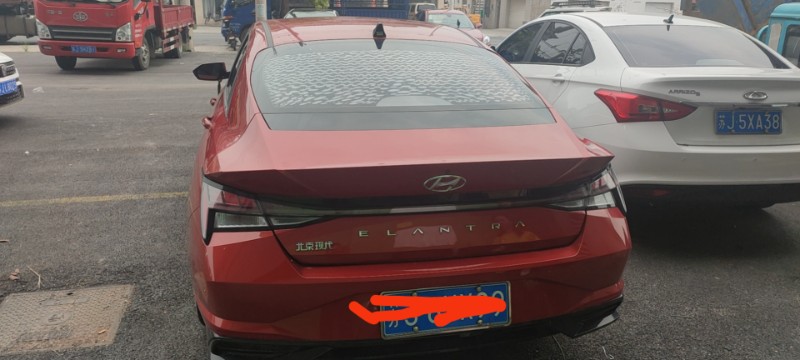 北京21年现代伊兰特2