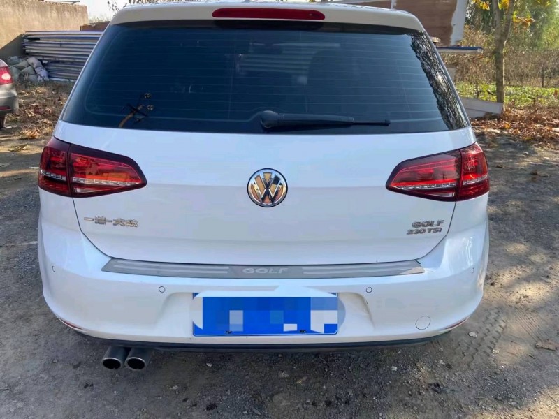 济南17年大众高尔夫3