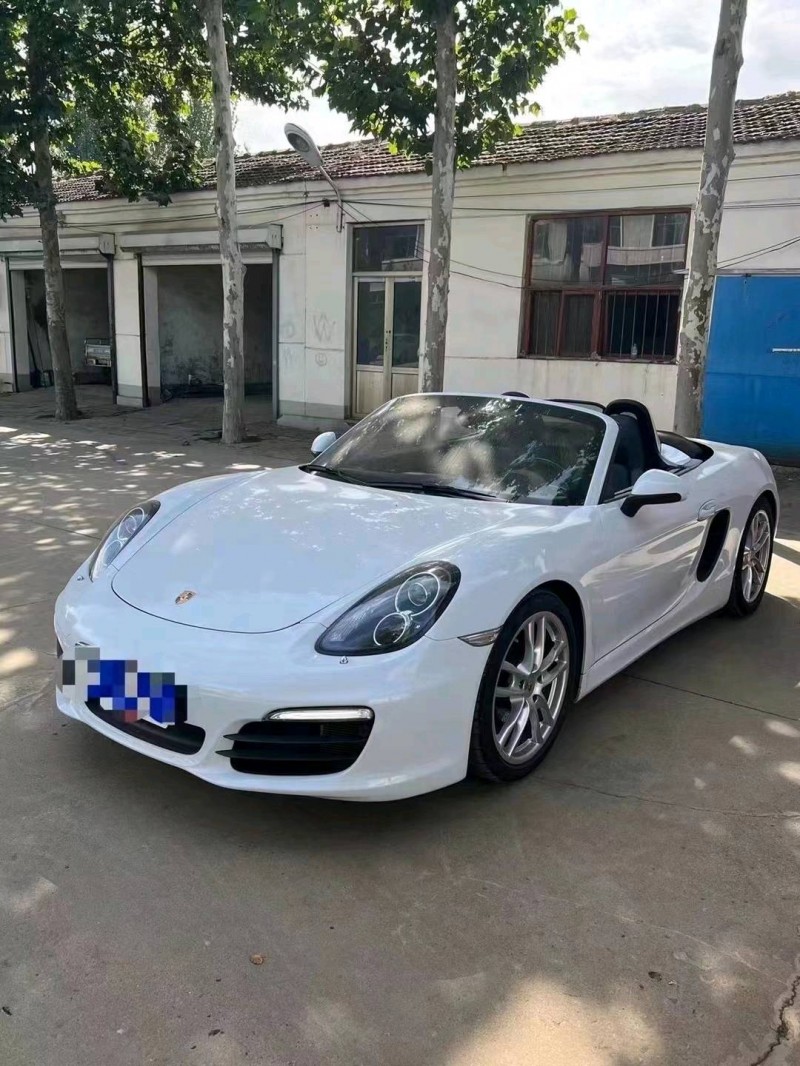 枣庄17年保时捷Boxster4