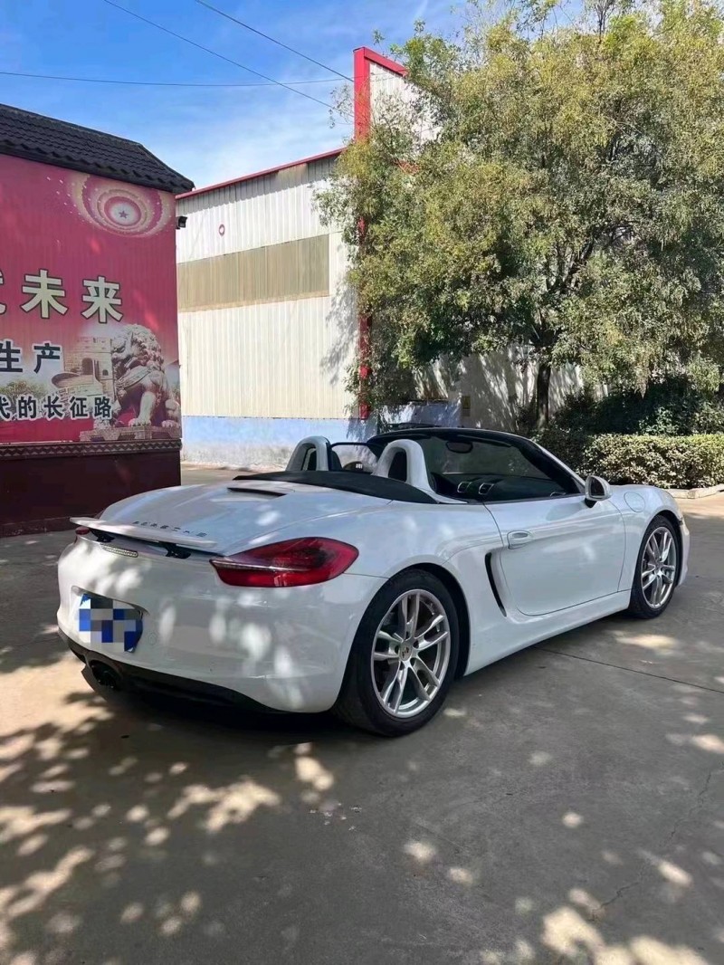 枣庄17年保时捷Boxster1