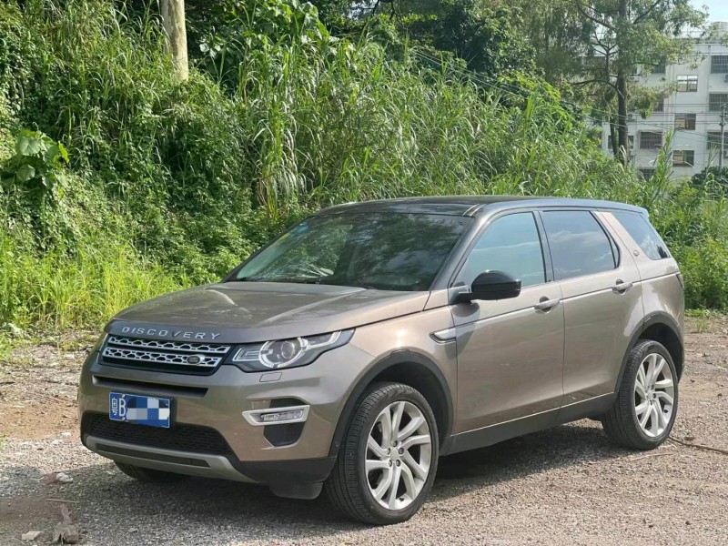 广州16年路虎发现神行3