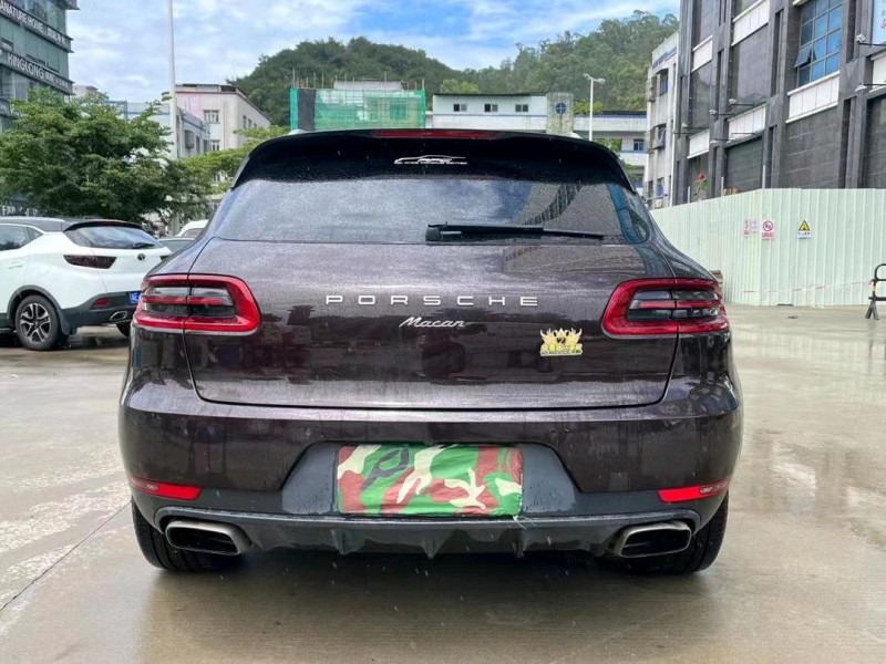 东莞17年保时捷Macan9