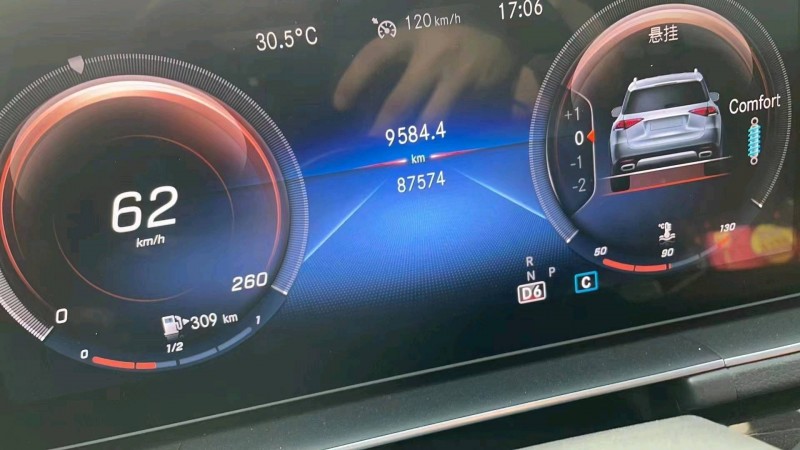 北京20年奔驰GLE5