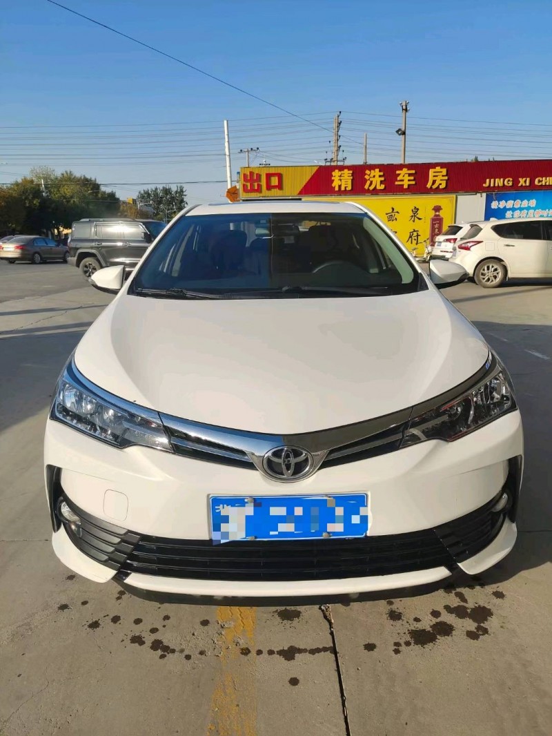 保定18年丰田卡罗拉1
