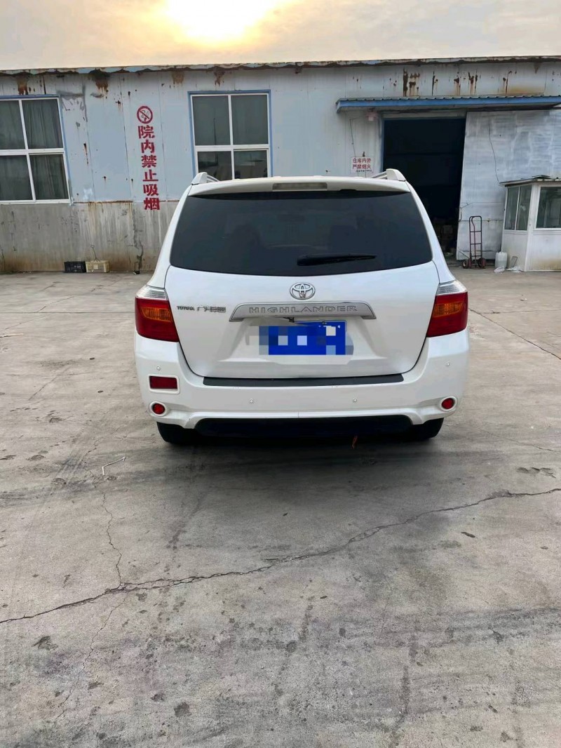 邯郸12年丰田汉兰达9