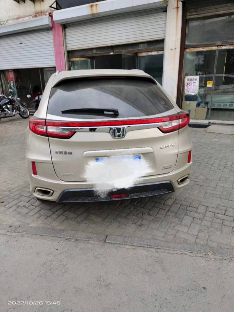 枣庄18年本田URV3