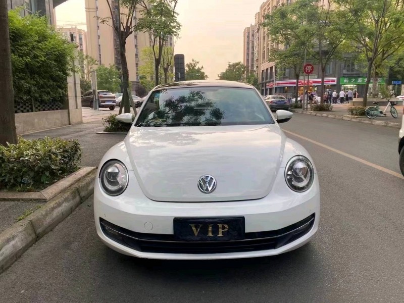 成都14年大众甲壳虫1