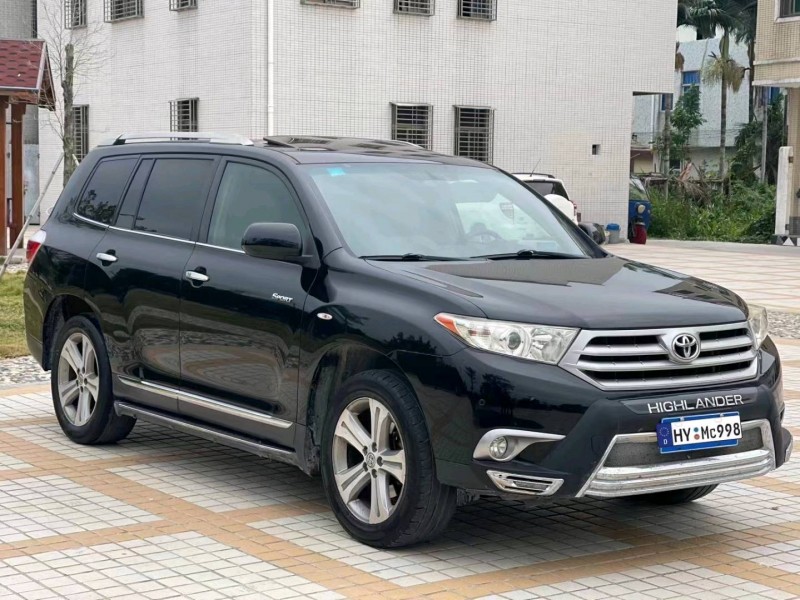 东莞13年丰田汉兰达2