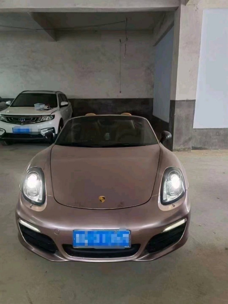 臨沂13年保時捷Boxster1