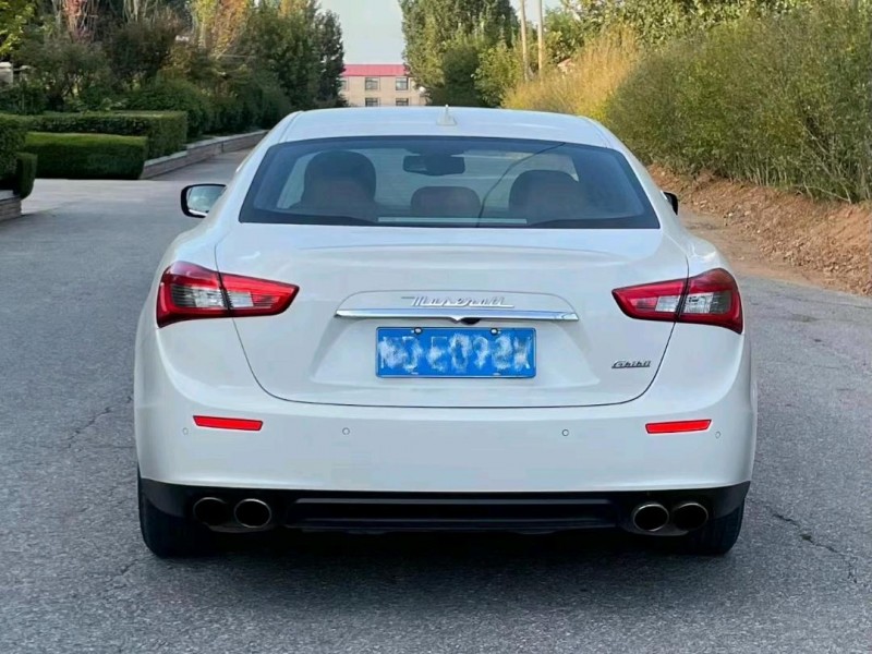 青島15年瑪莎拉蒂Ghibli6