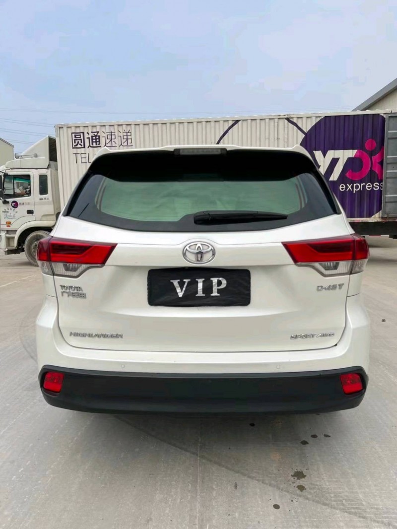 东莞18年丰田汉兰达1