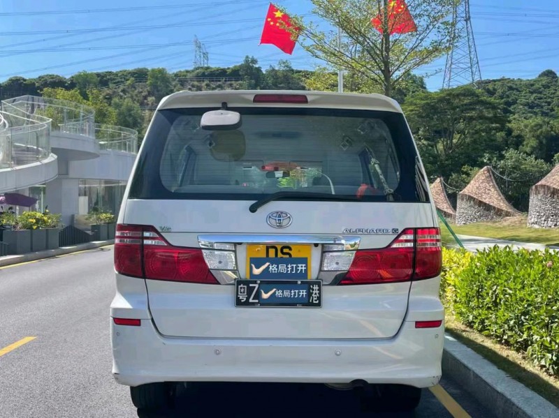 东莞09年丰田埃尔法9