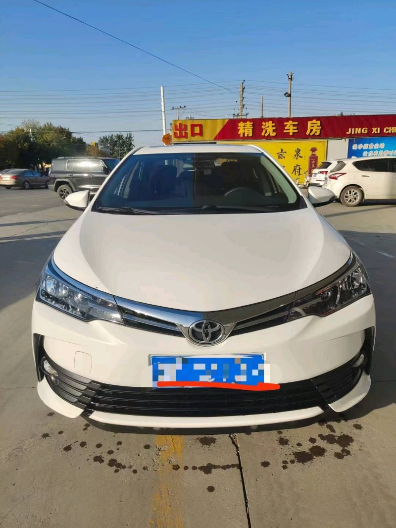 保定18年丰田卡罗拉1