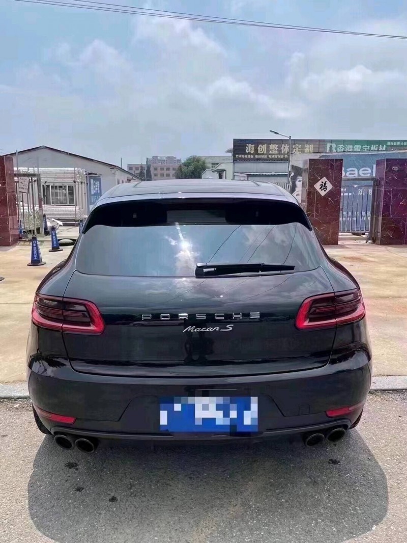 枣庄14年保时捷Macan9