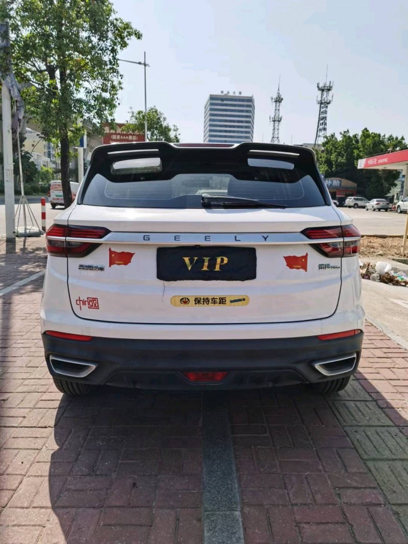 东莞20年吉利缤越9