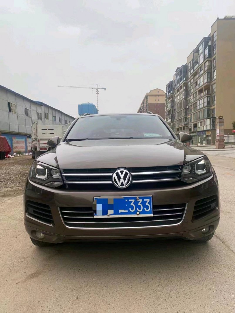 邯郸12年大众途锐1