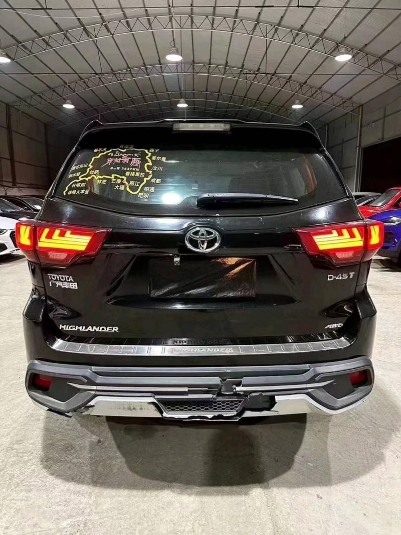 廊坊17年丰田汉兰达8