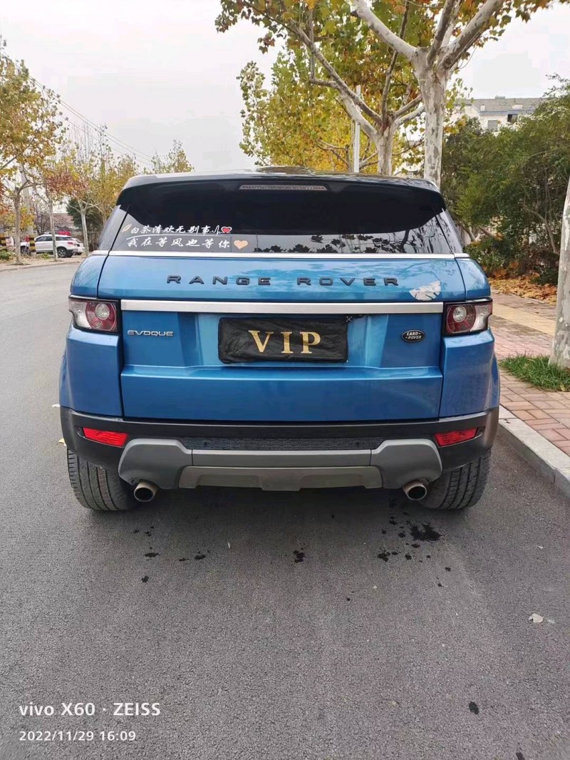 枣庄12年路虎揽胜极光(进口)4