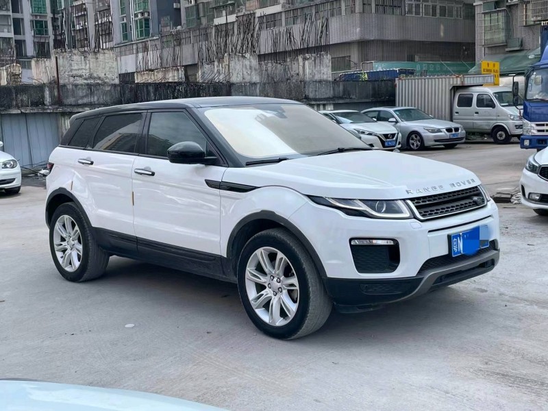 广州17年路虎极光2