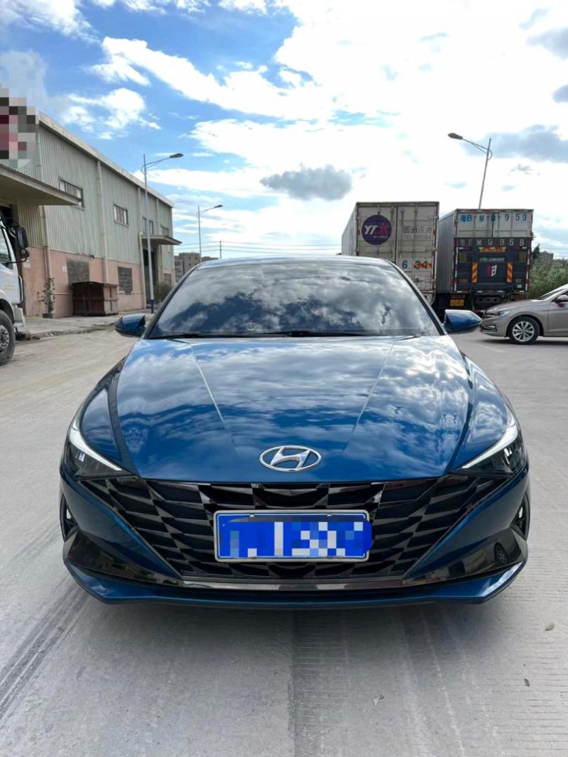 东莞21年现代伊兰特1