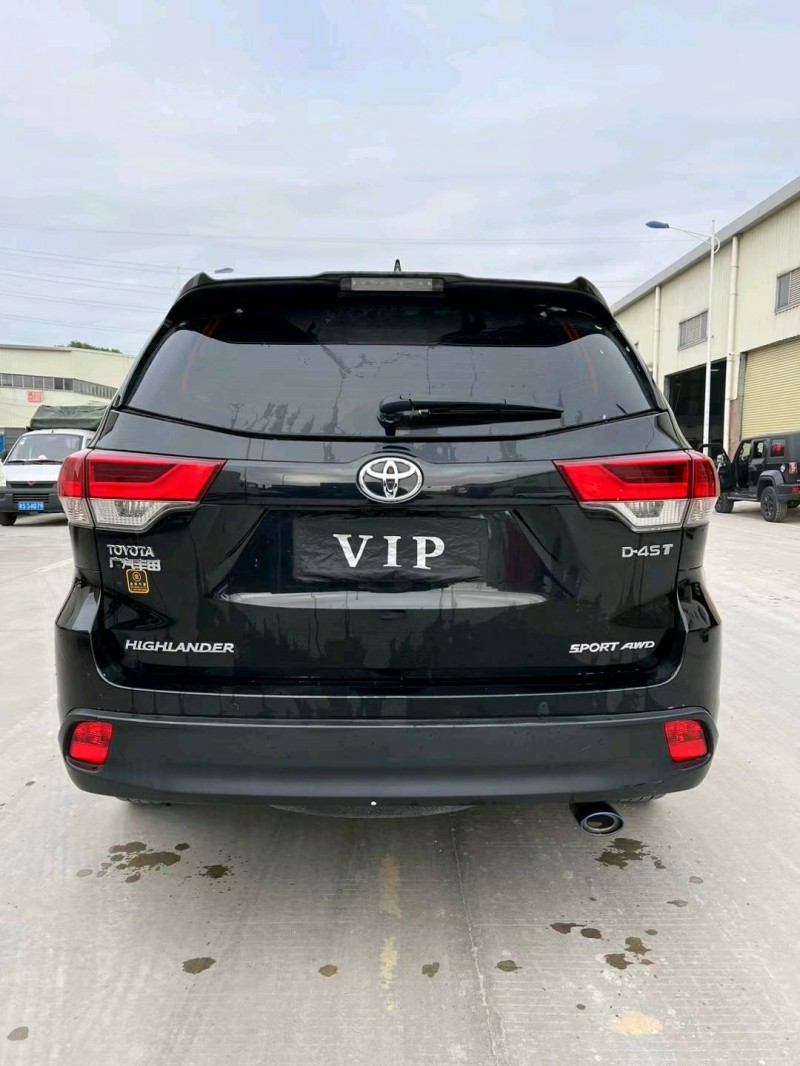 东莞18年丰田汉兰达9