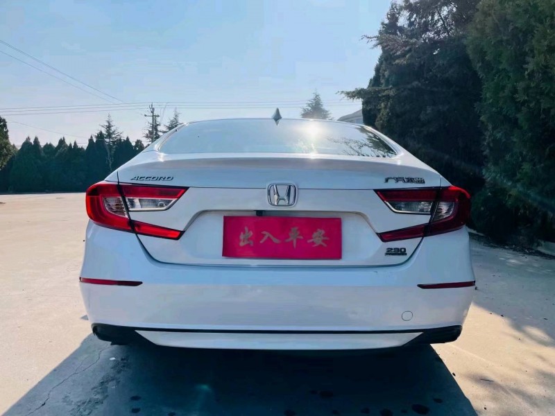 烟台19年本田雅阁1