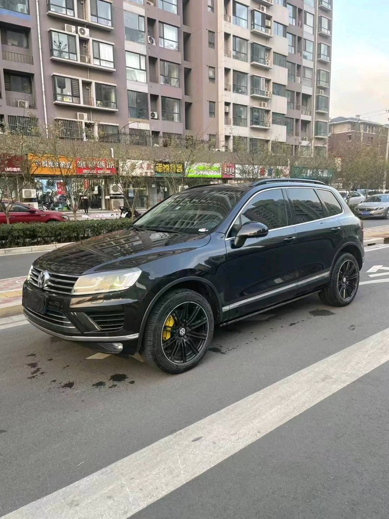 邯郸18年大众途锐9