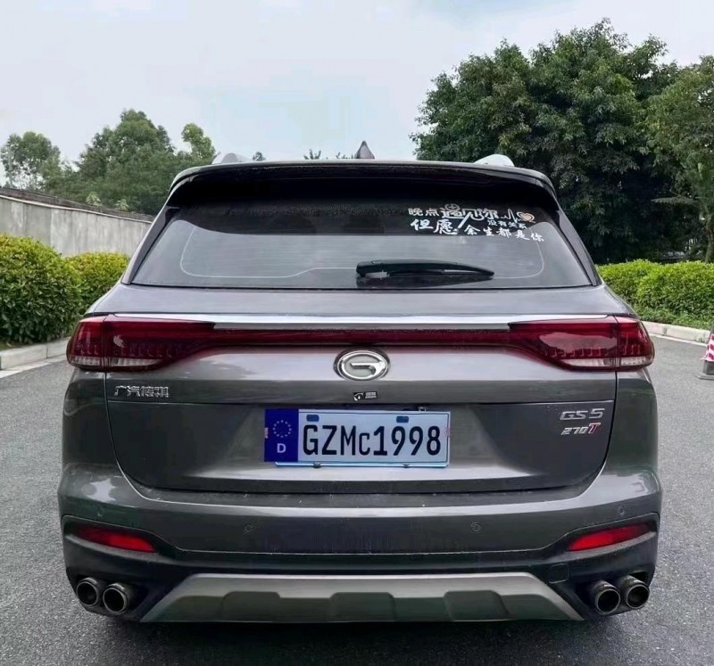 广州21年传祺GS3