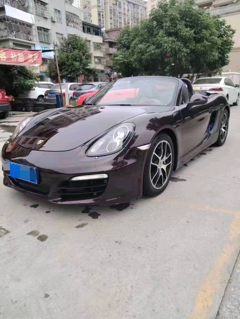 枣庄13年保时捷Boxster3