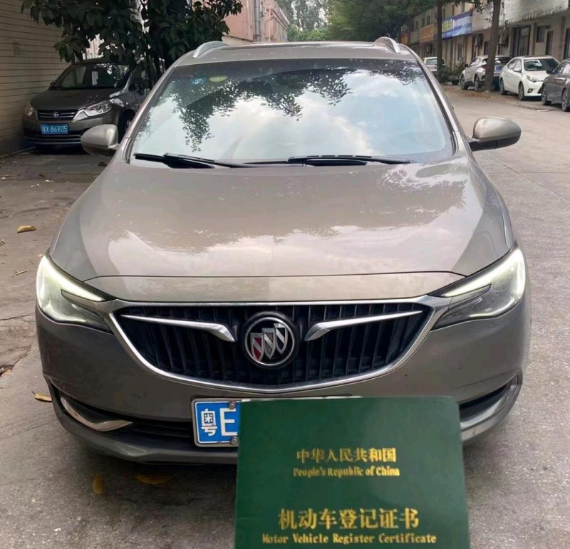 珠海18年别克阅朗1